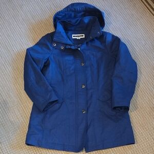 Kristen Blake Winter Coat Mid-Thigh Length Hooded Size Medium